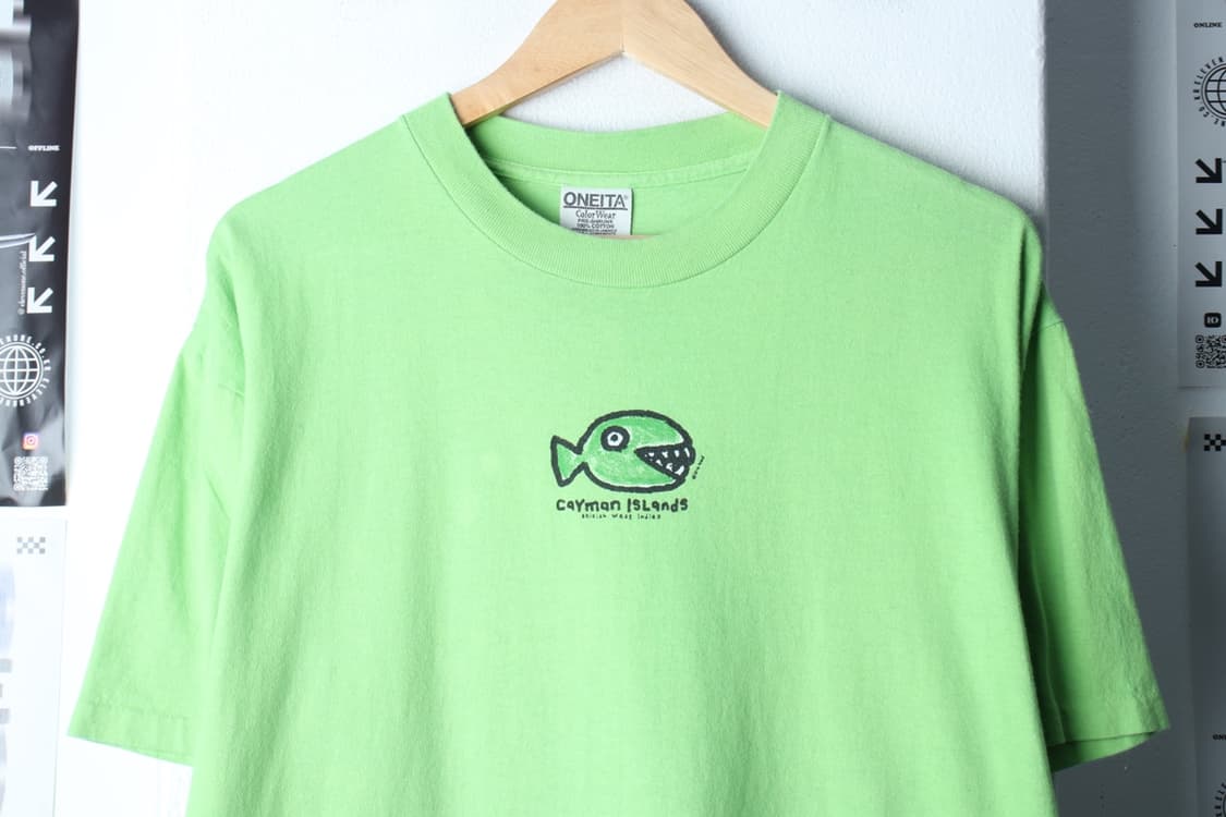 (L-XL) 오네이타 반팔 티셔츠 싱글스티치 90s 년대-H30222 상품이미지3