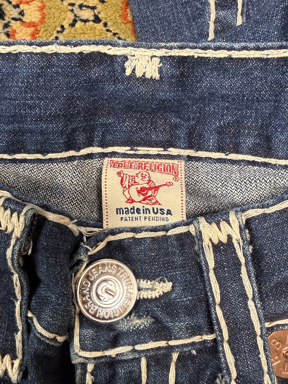 트루릴리전 조이 슈퍼티 부츠컷 데님팬츠 33 상품이미지5