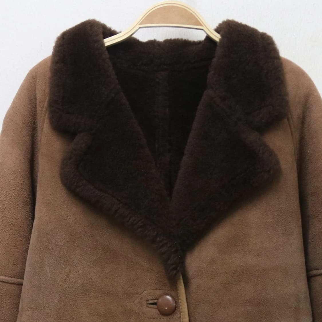 VINTAGE 스웨이드 가죽 무스탕 63276 상품이미지3