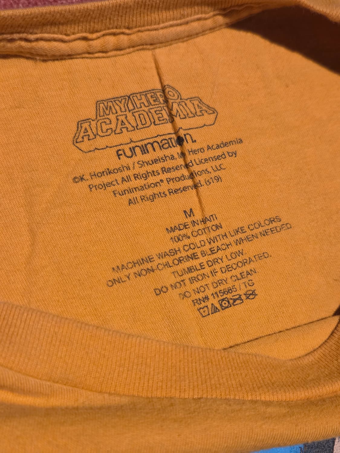 바쿠고 카츠키 빈티지 티셔츠 상품이미지4