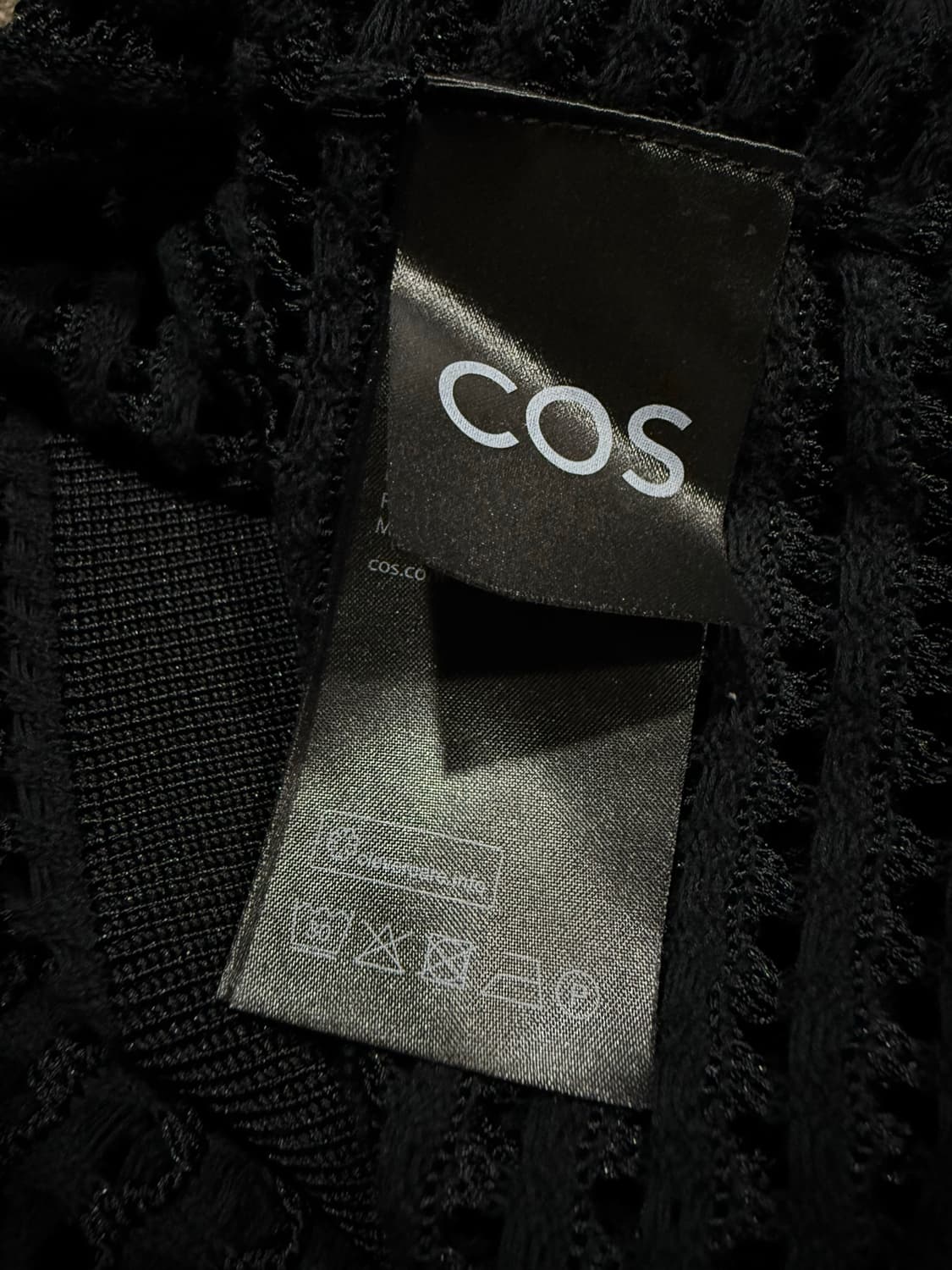 Cos 코스 메쉬 니티드 카라티 상품이미지4