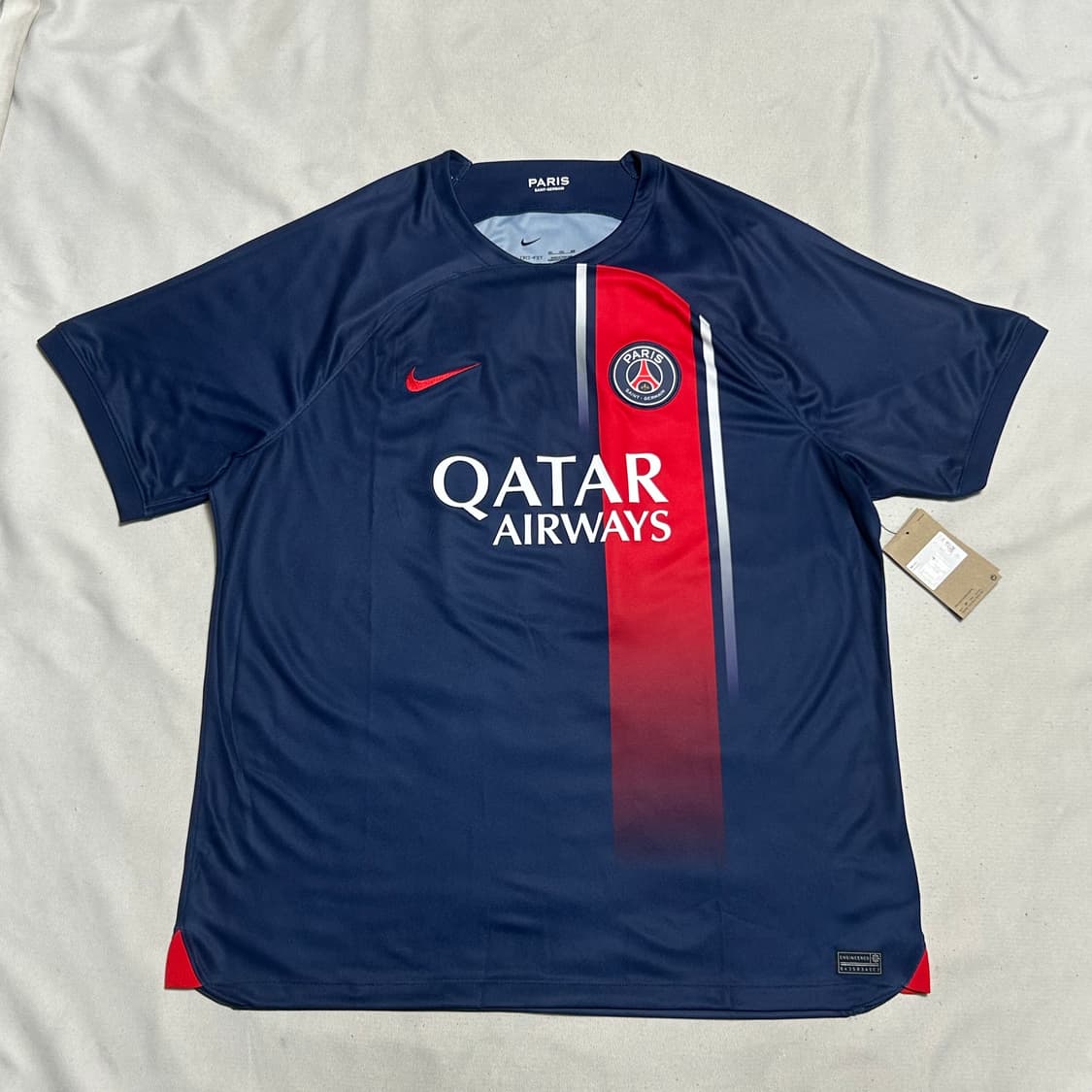 2XL 새상품 나이키 23-24 파리생제르맹 No.19 이강인 유니폼 상품이미지3