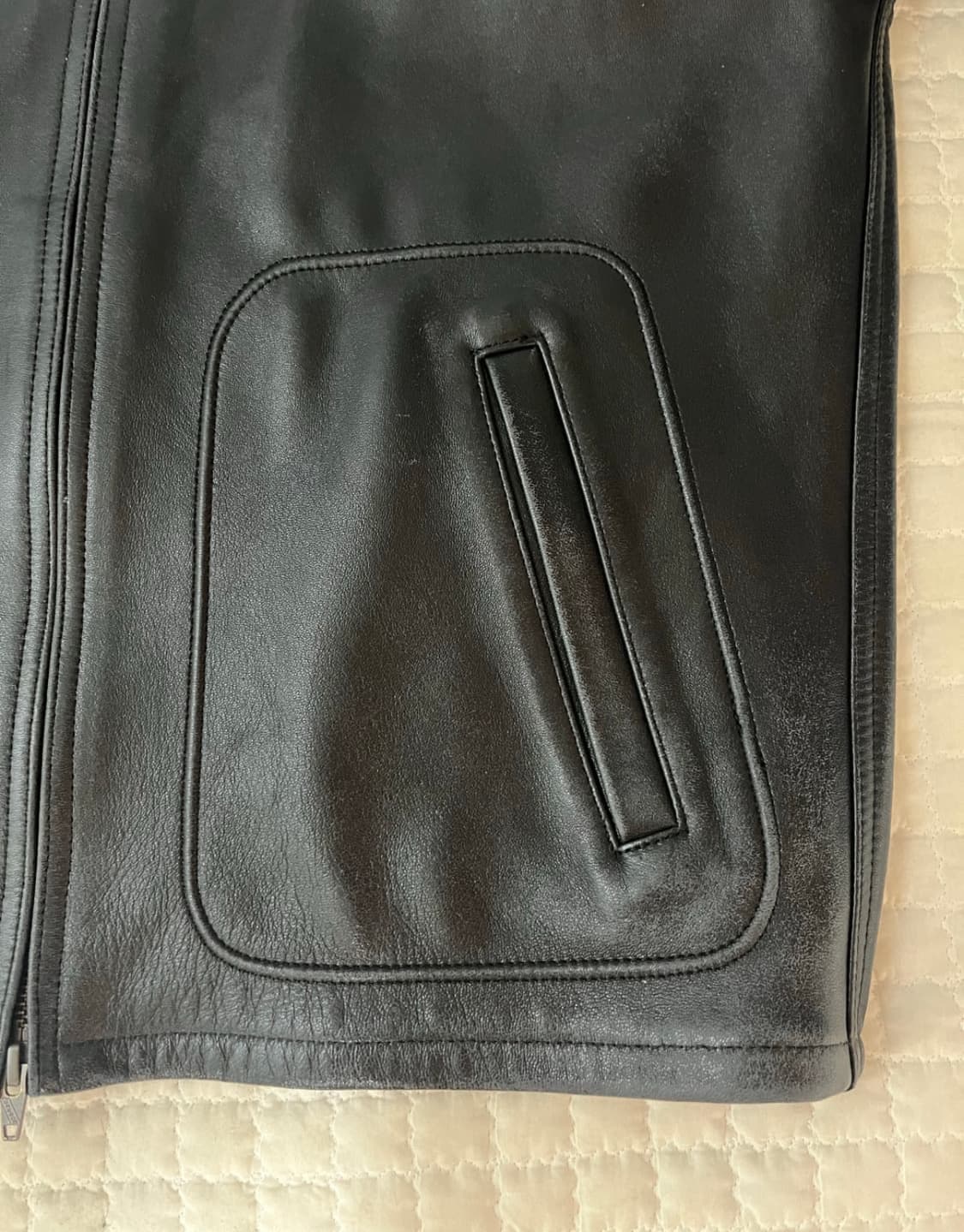 와코마리아 맥그리거 레더 드리즐러 자켓 M 상품이미지7