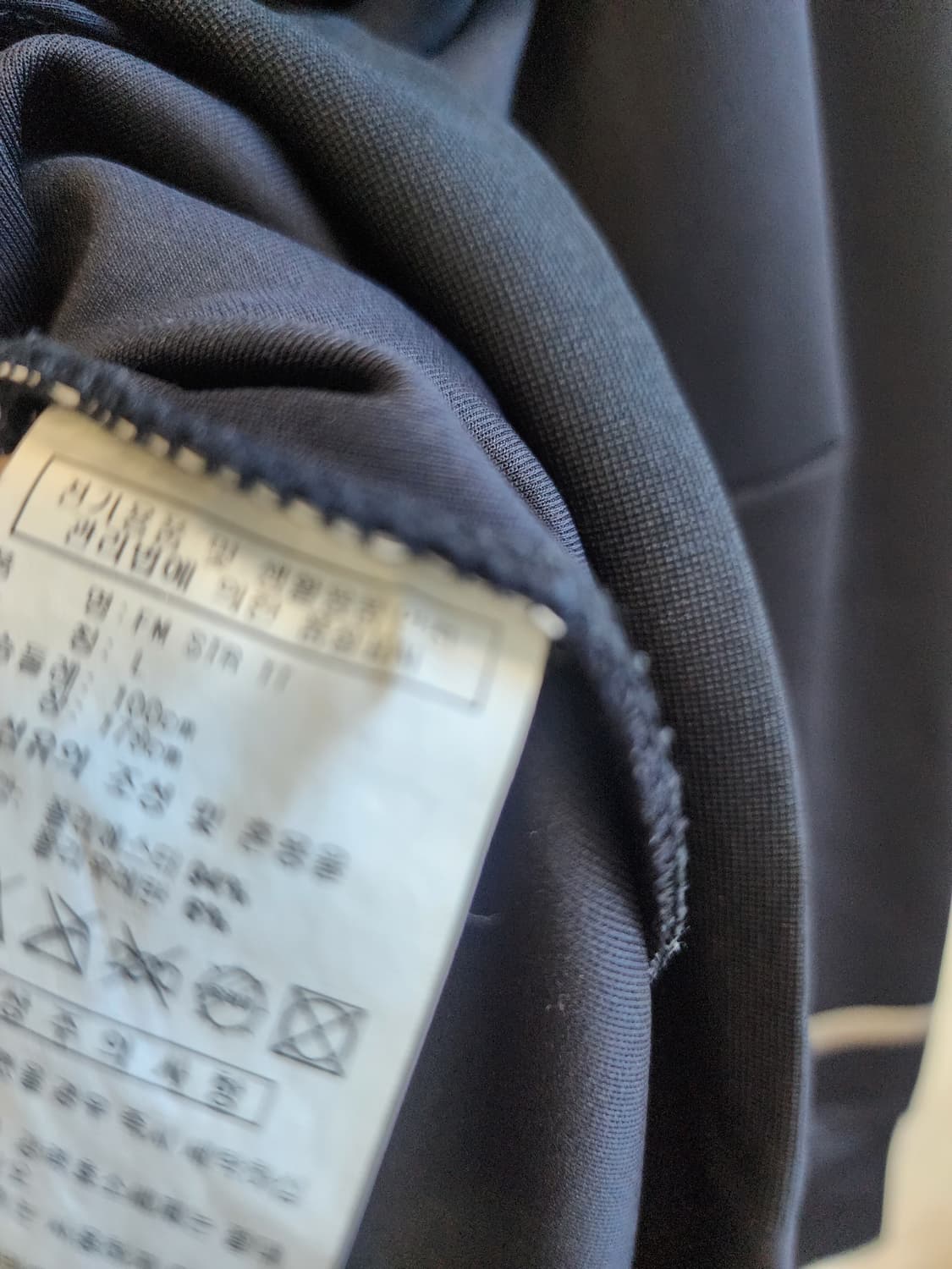 아디다스 블랙 트랙탑 져지 상품이미지3