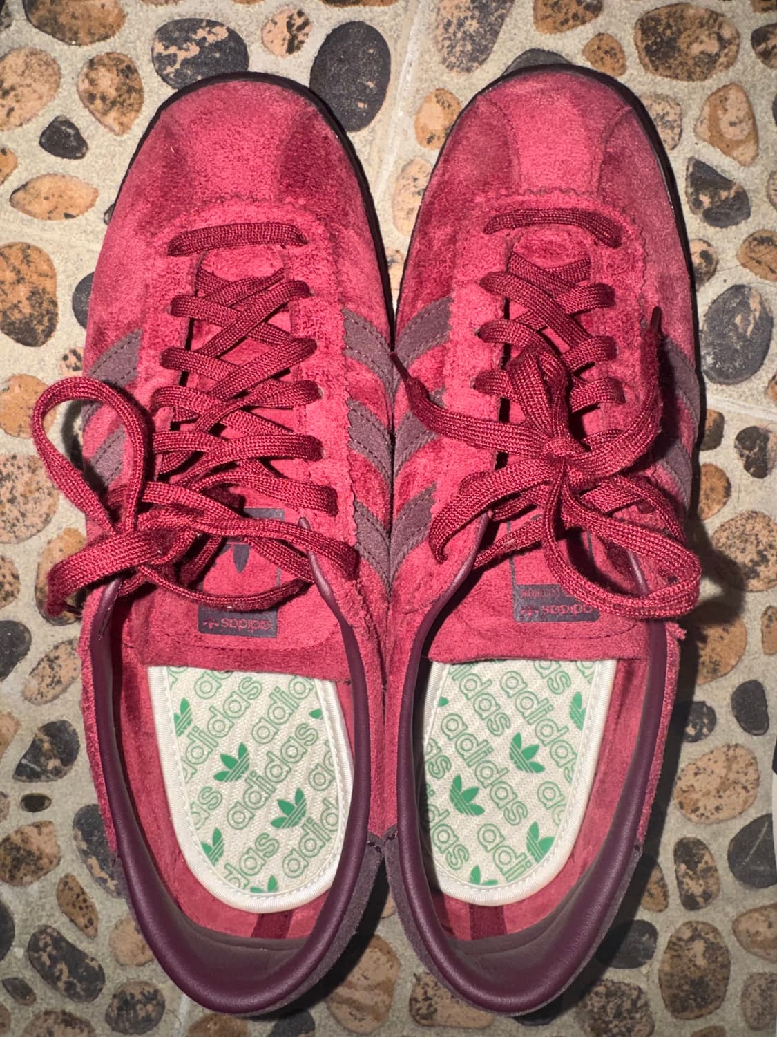 아디다스 토바코 그루엔 컬리지에이트 버건디 260 상품이미지3