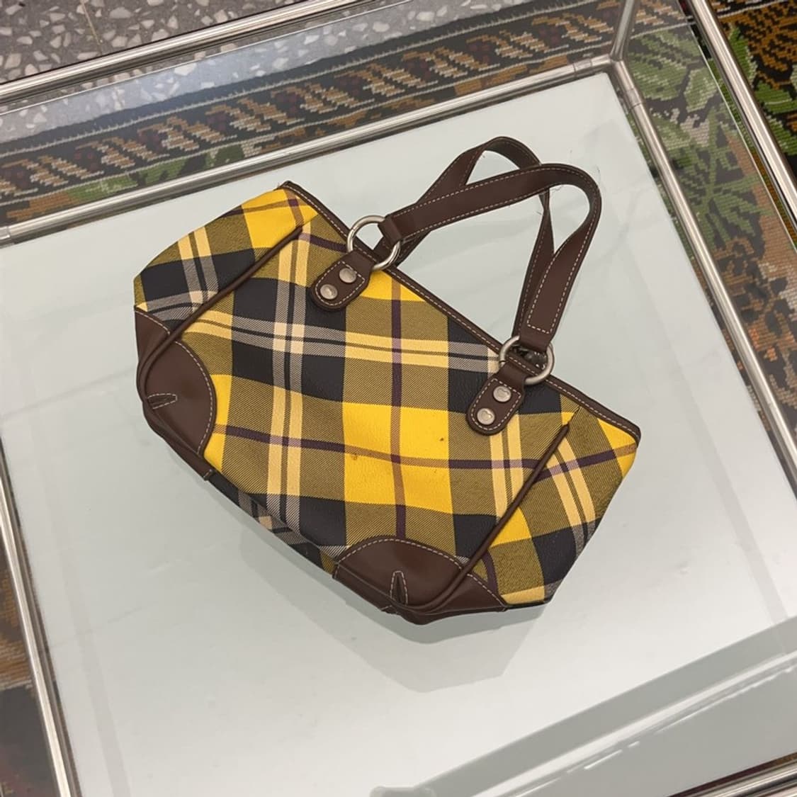 티니위니 빈티지 체크 핸드백 토트백 C06334 상품이미지2