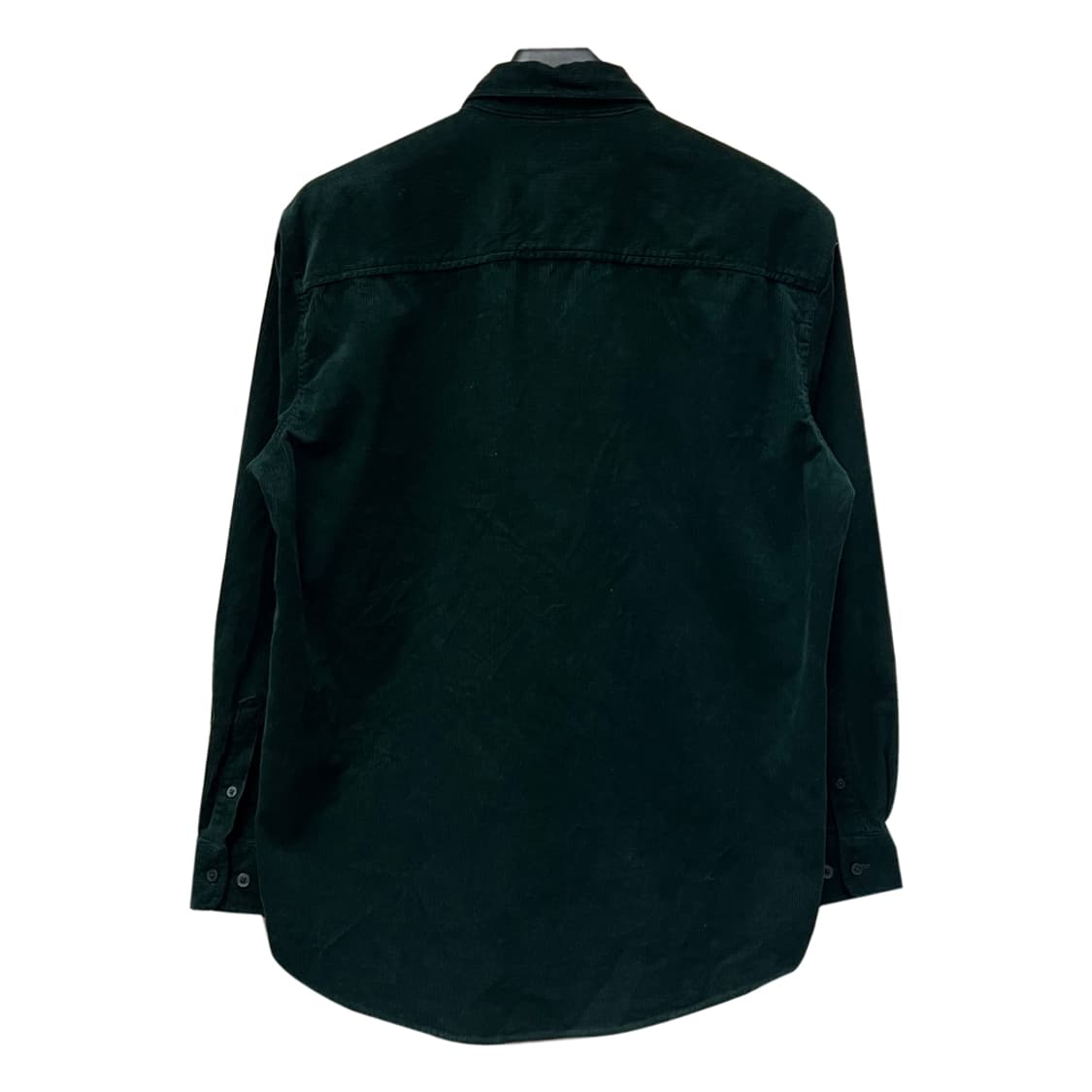 무신사 스탠다드 릴렉스핏 딥그린 코듀로이 셔츠 M 상품이미지2