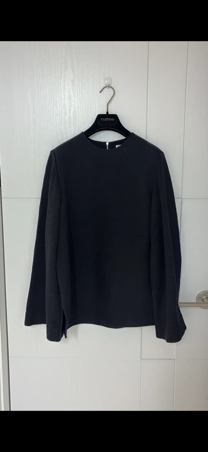 HYKE 하이크 블랙 울 블라우스 1사이즈 정품 상품이미지1