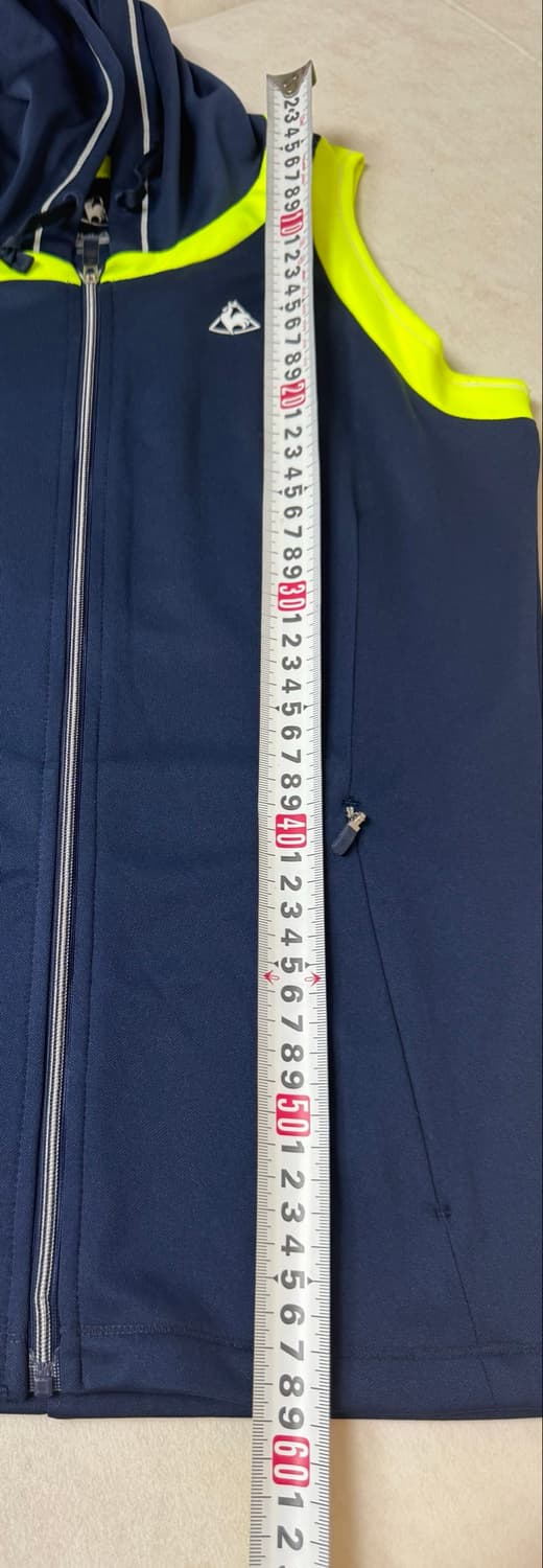 르꼬끄 네이비 후드 조끼 S(85) 정품 상품이미지6