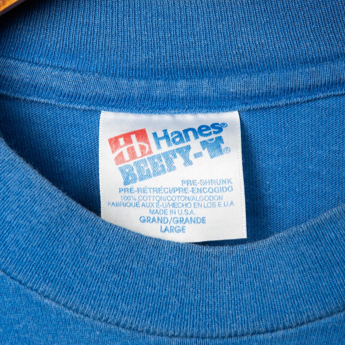 [103] 90s Hanes 헤인즈 싱글스티치(수소봉제) 반팔 티셔츠  상품이미지7