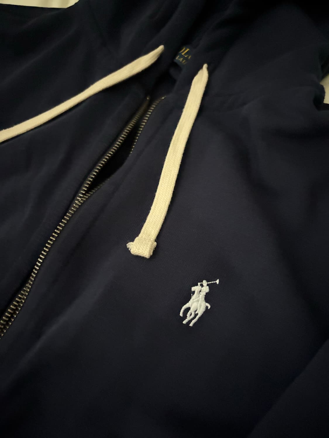 폴로 네이비 후드집업 상품이미지2