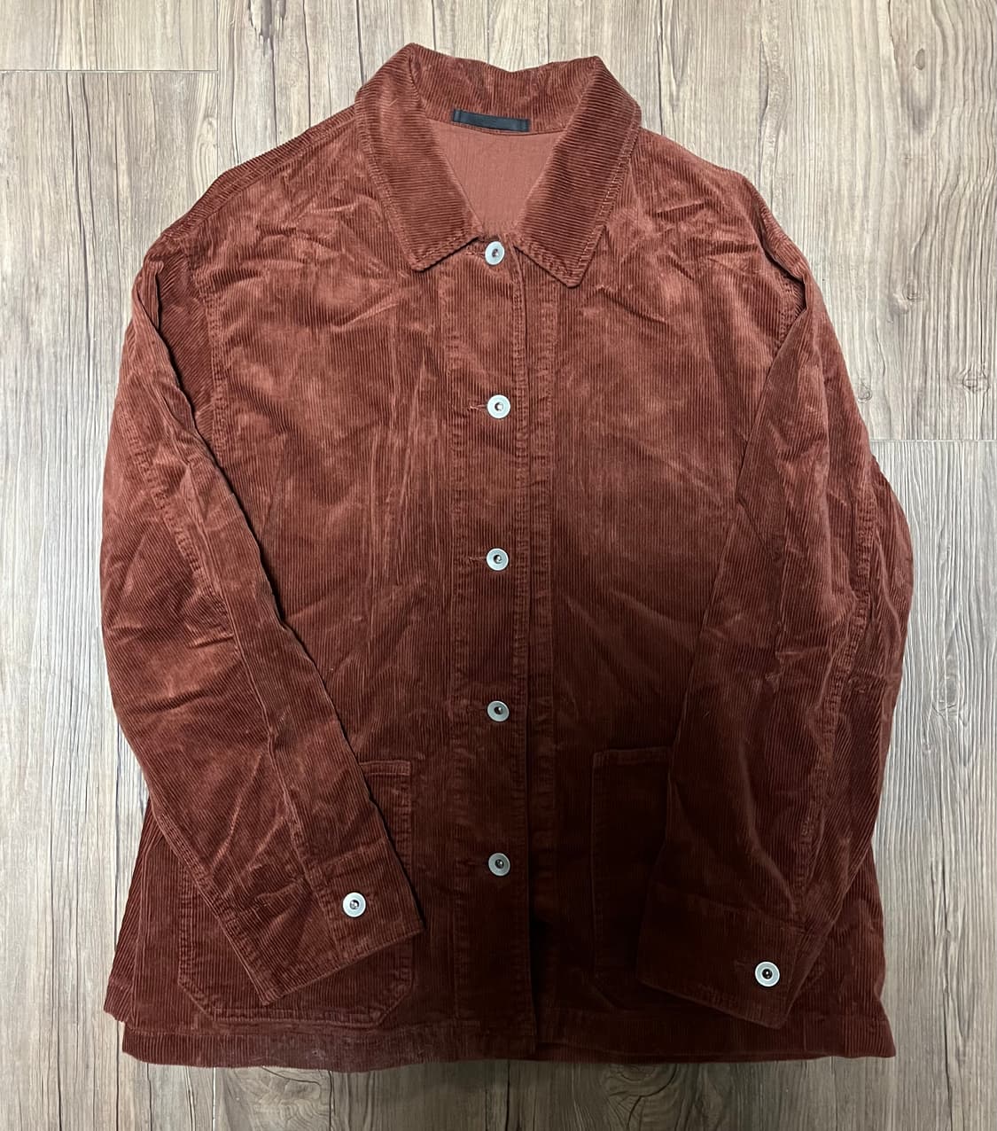 벨벳 브라운 코르듀이 미드자켓 상품이미지2