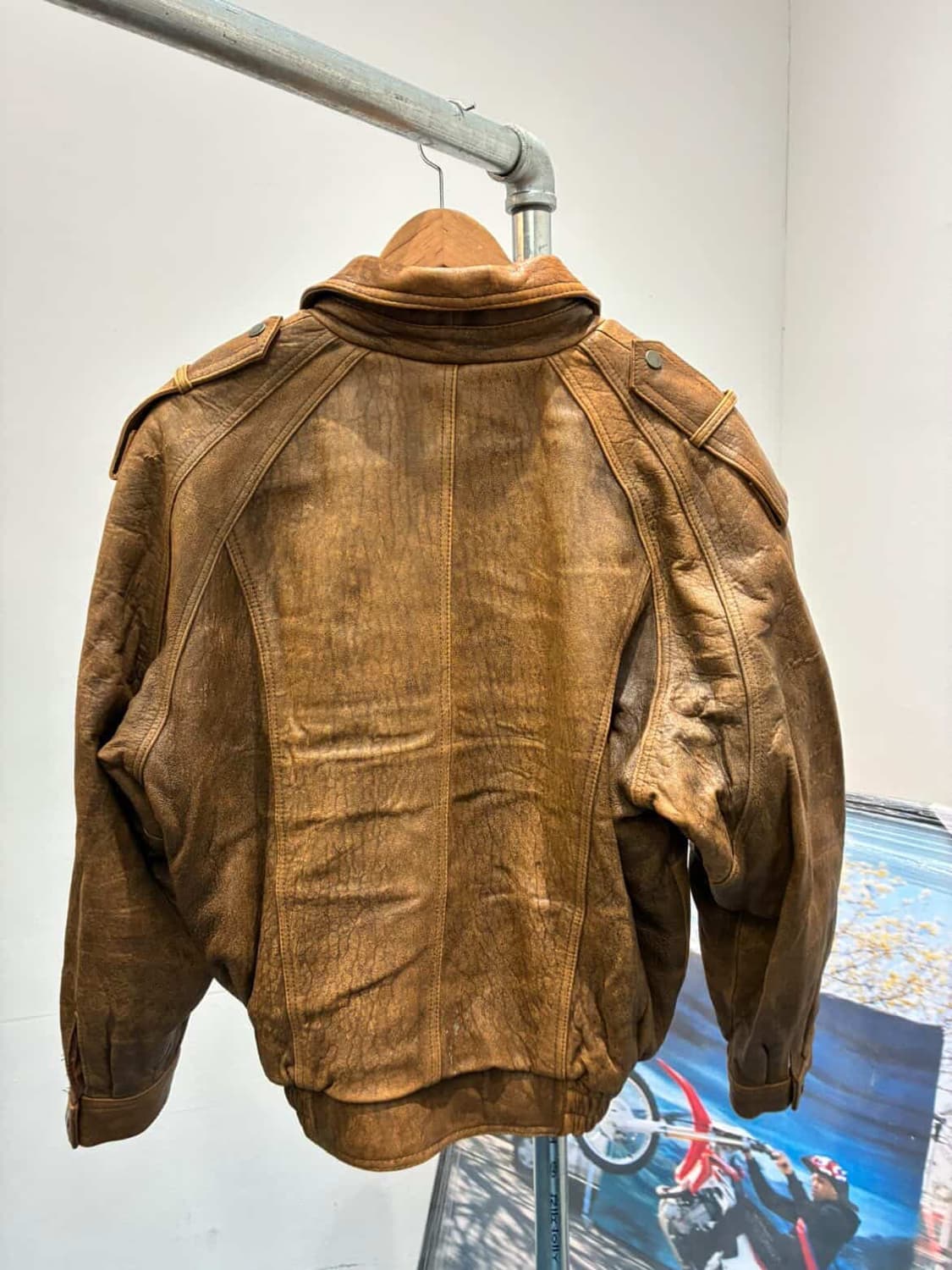 빈티지 램스킨 자켓 상품이미지3