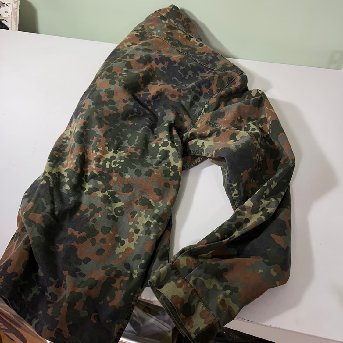 M 95-100 Germany 밀리터리 유틸리티 군용 야상셔츠 상품이미지6