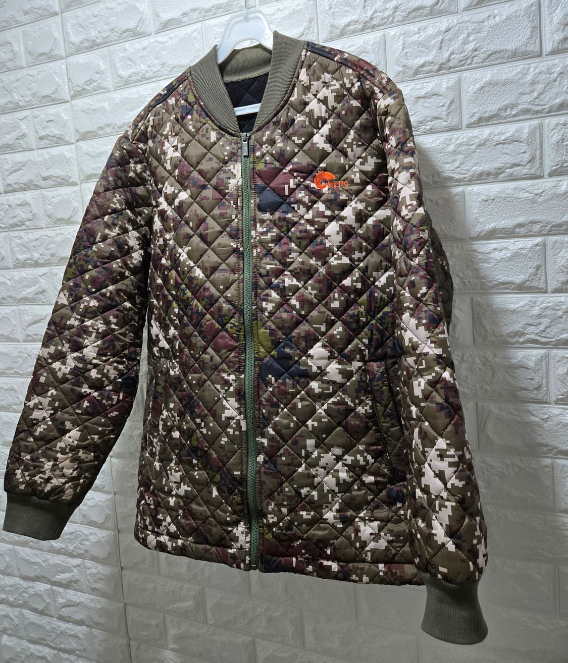 네파 디지털 깔깔이 퀼팅 점퍼 100~105 상품이미지4