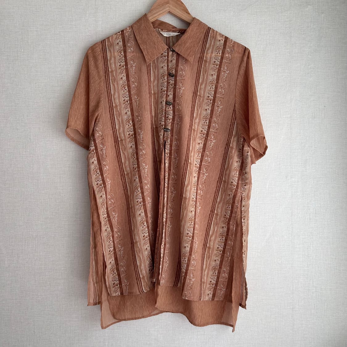 Vintage Ethnic Pattern Shirts 상품이미지1
