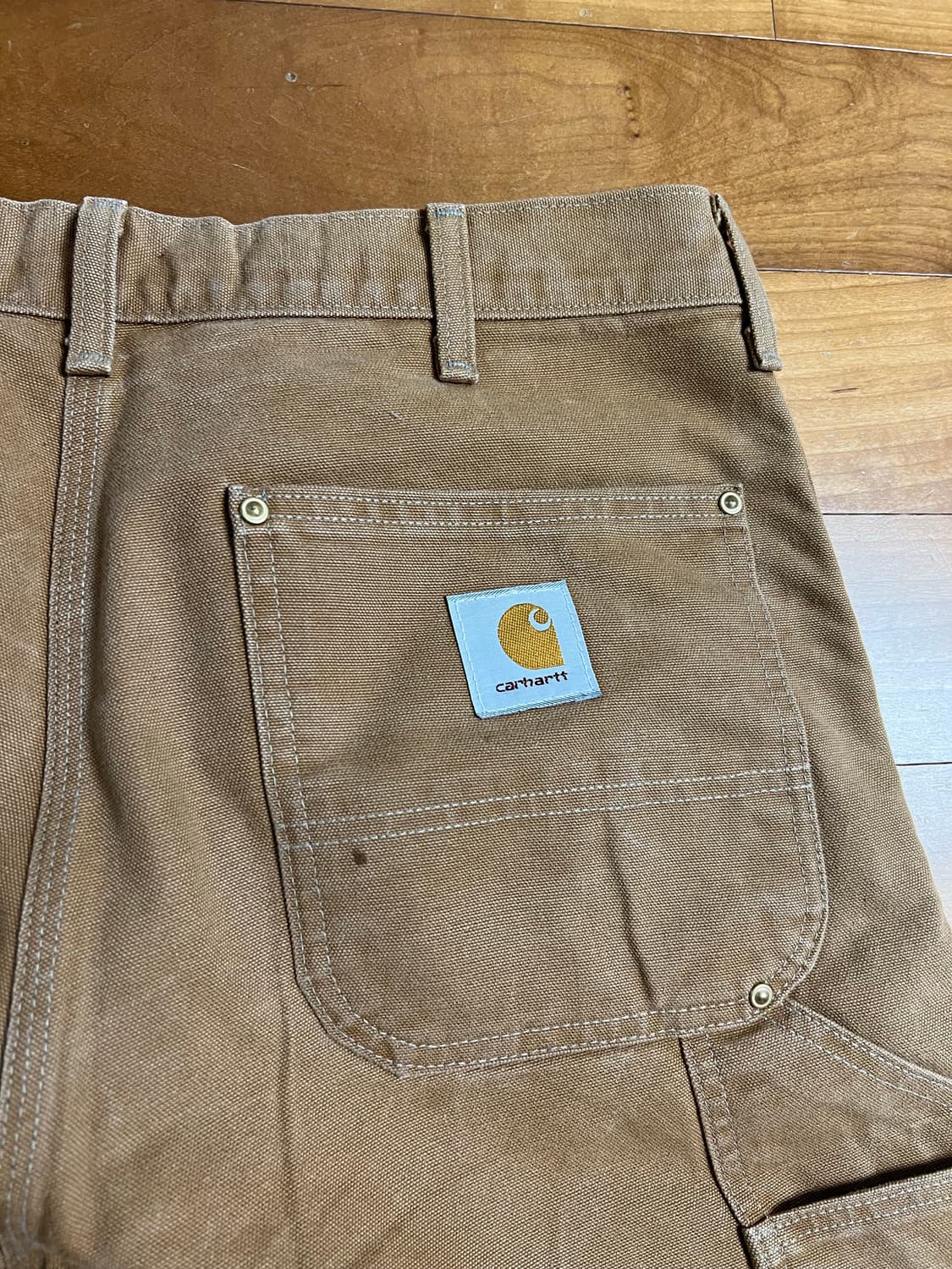 Rare) 7-80s carhartt 62w 더블니 36x30 상품이미지3