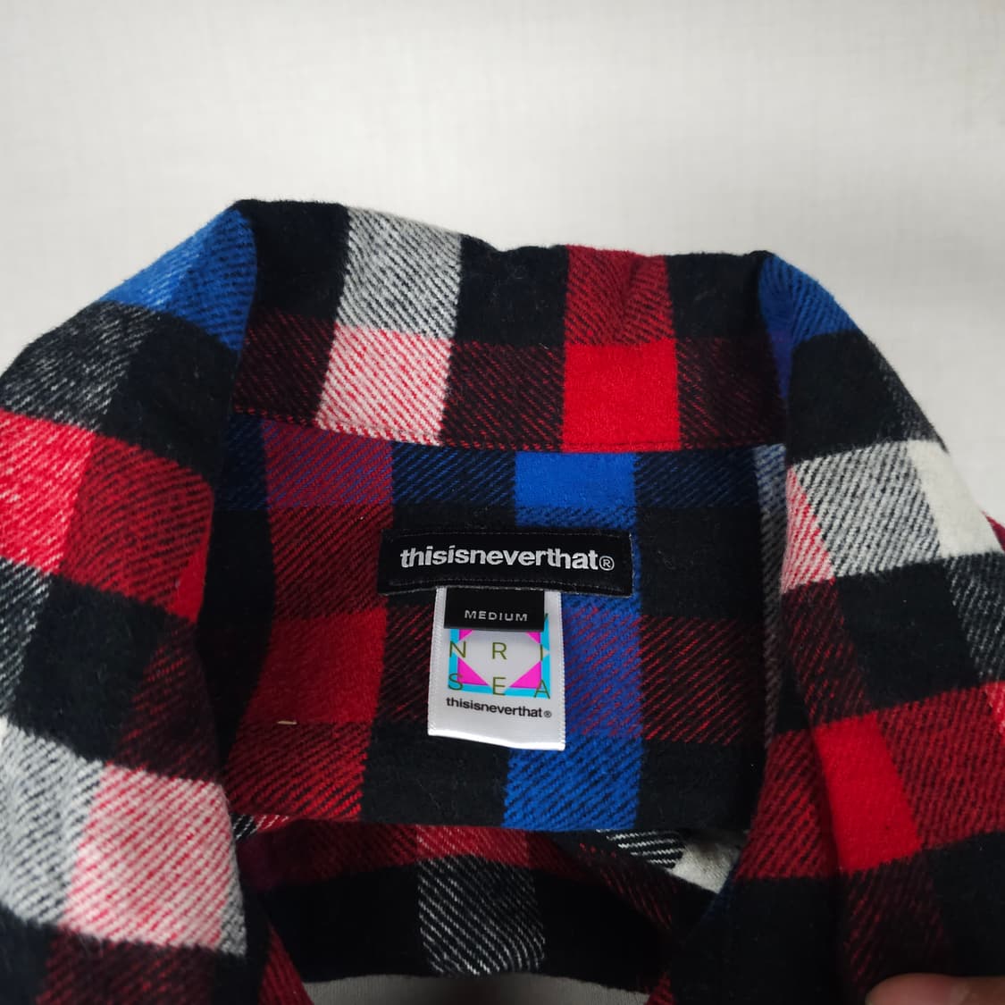 디스이즈네버댓 긴팔남방 남자100사이즈  상품이미지3