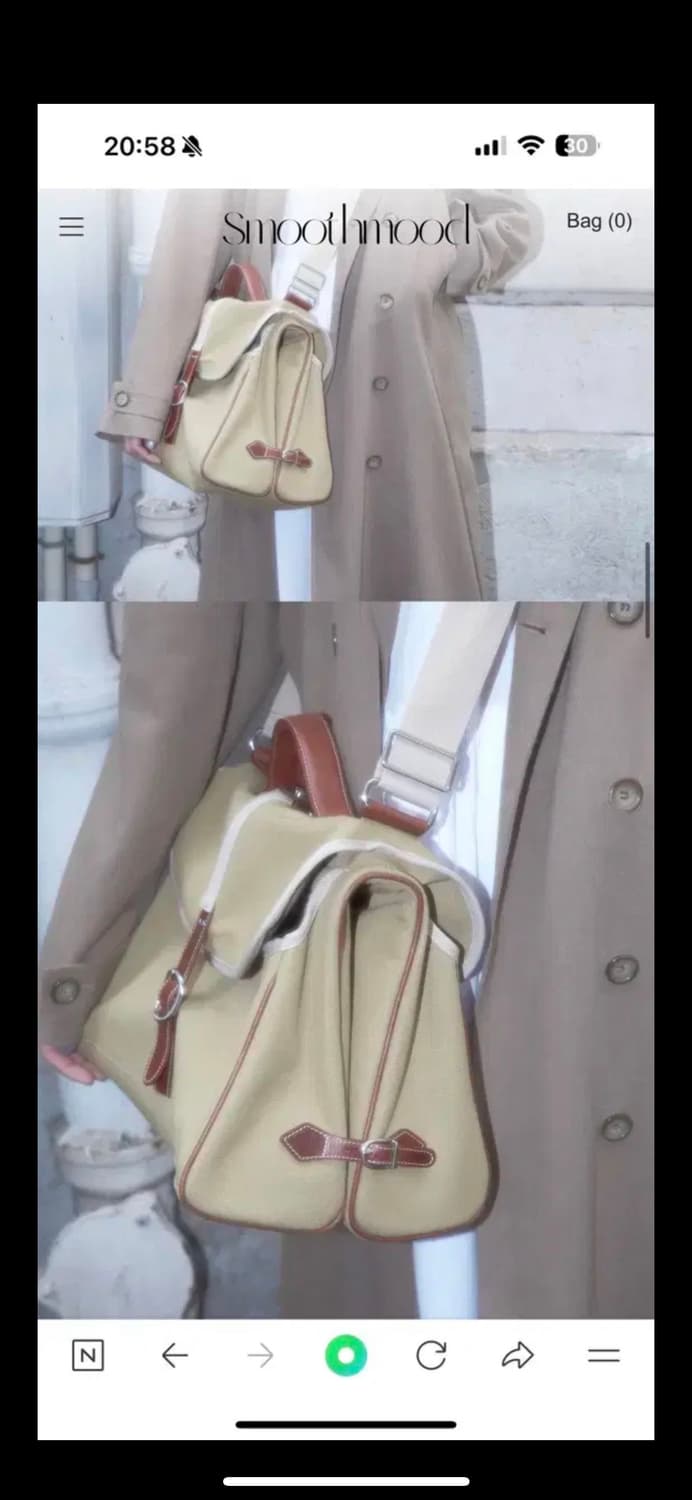 스무스 무드 모건 백 상품이미지7