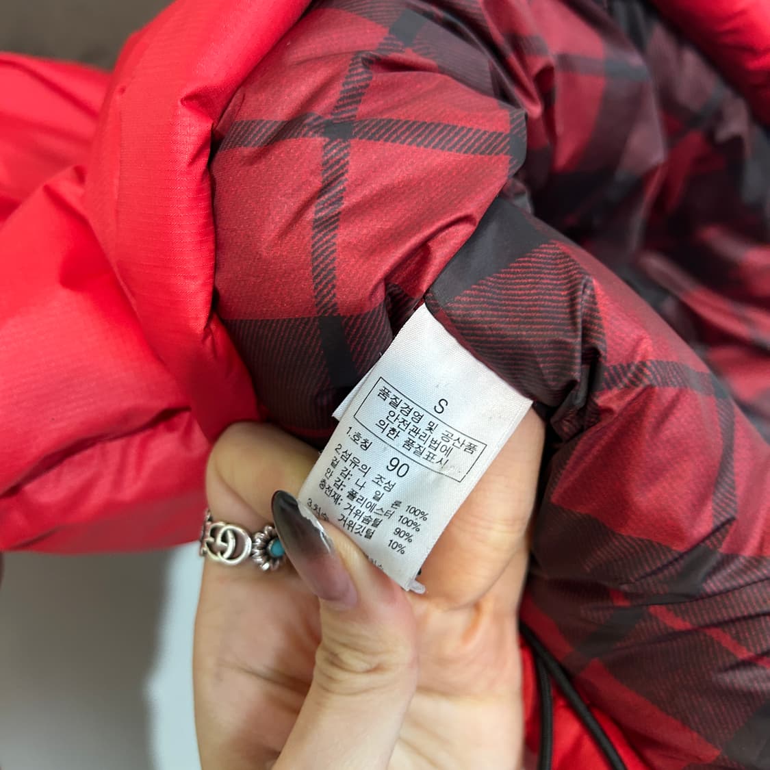 노스페이스 윈드스토퍼 800 구스 눕시 패딩 남성 90  상품이미지4