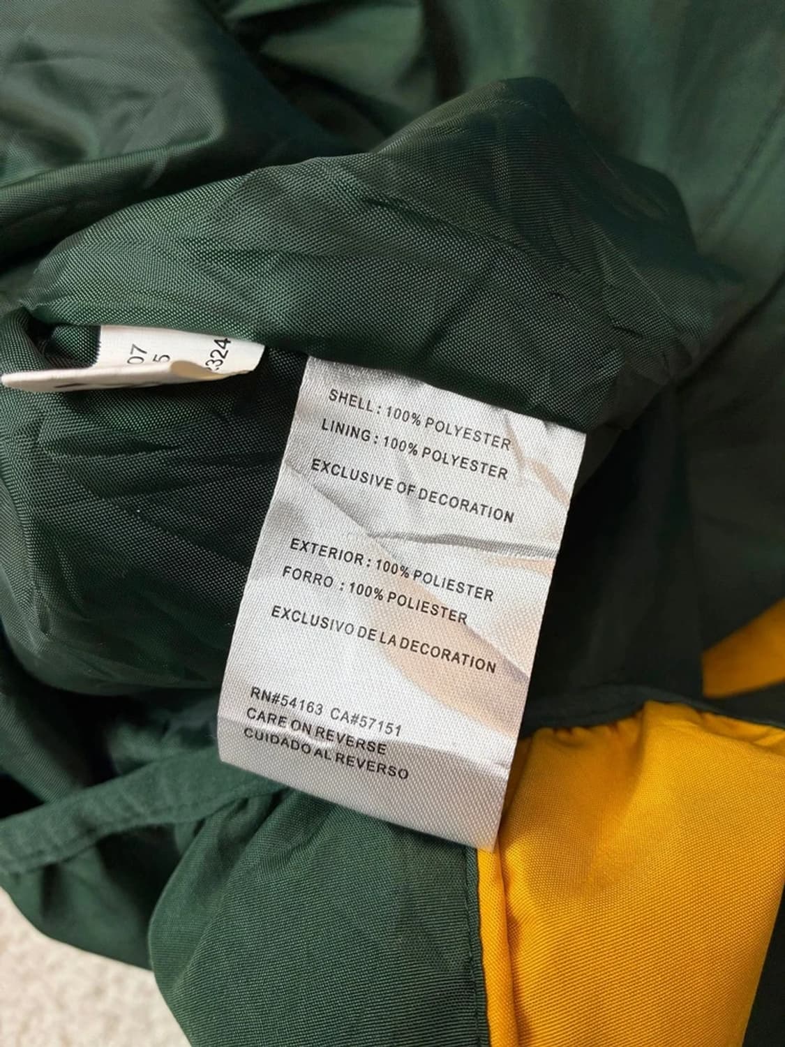 NFL 00's 그린베이 패커스 하프 윈드 웜업 PN6032 상품이미지10