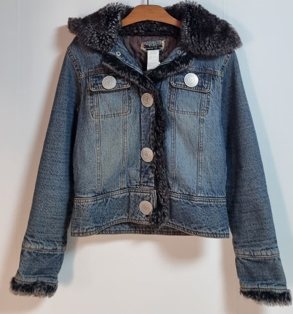 XS (44) 모르간 Y2K 빈티지 데님자켓 청자켓 상품이미지1