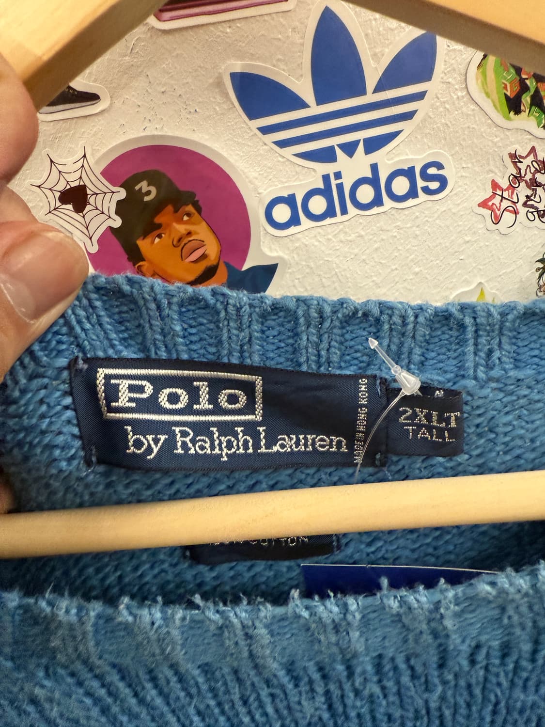 폴로 랄프로렌 헤비 블루 스웨터 니트 XXXL 추천 상품이미지6