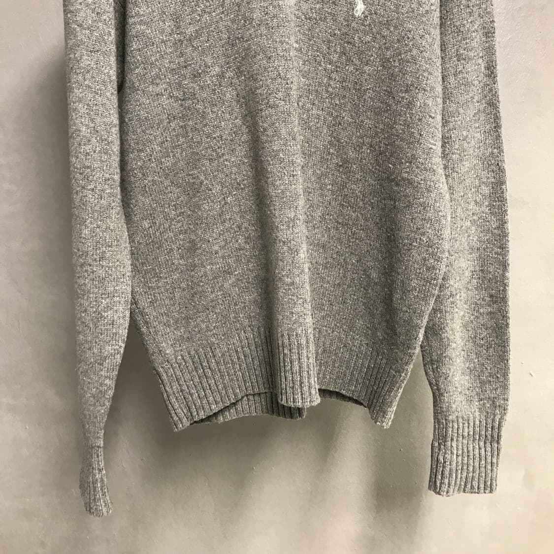 폴로 랄프로렌 브이넥 니트 그레이 95 상품이미지3