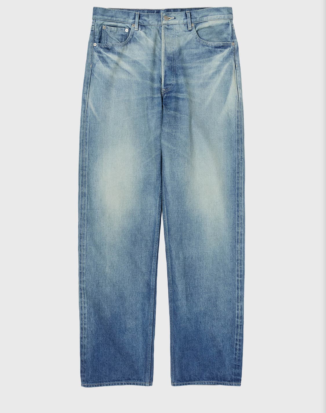 [32] 오라리 25aw 셀비지 페이디드 헤비 데님 와이드 상품이미지1