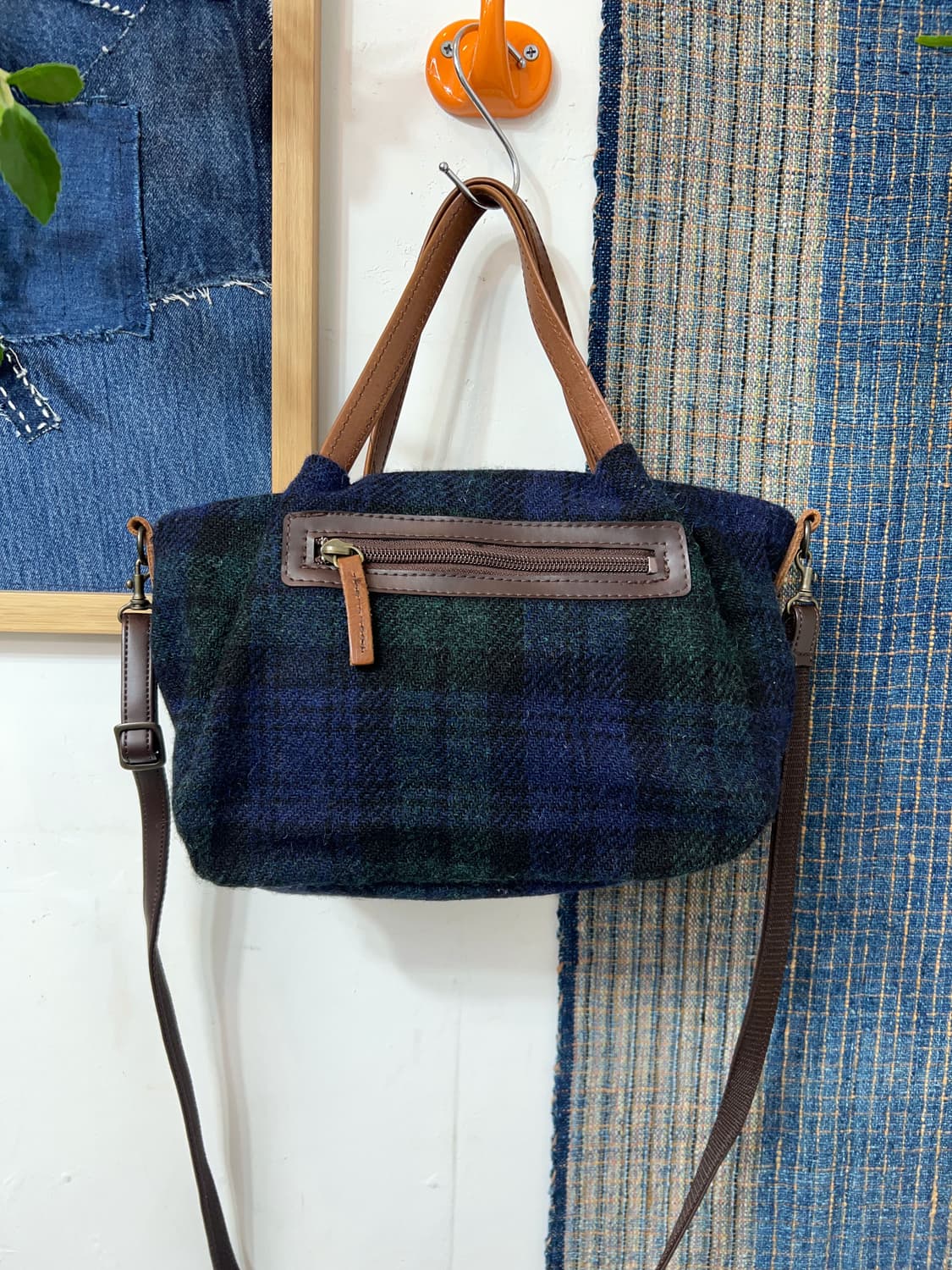 HARRIS TWEED Black Watch Bag 상품이미지9