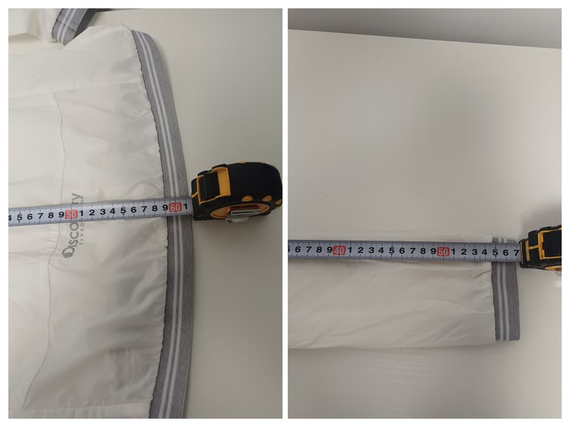 [상태A] 디스커버리 여성 빅로고 경량 바람막이 (90/S) 상품이미지10