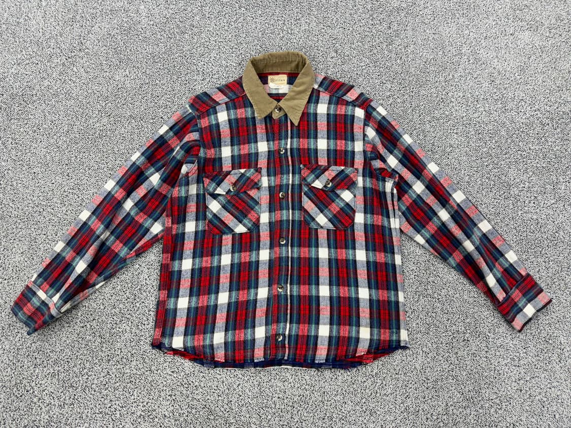 Melton 80s USA 플란넬셔츠 상품이미지1