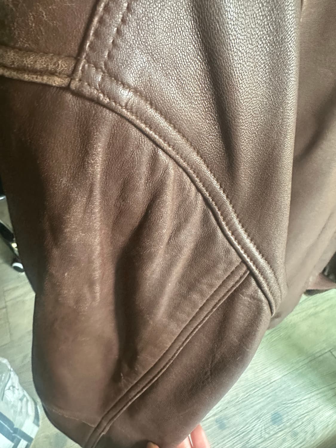 빈티지 소가죽 자켓 팝니다 상품이미지2