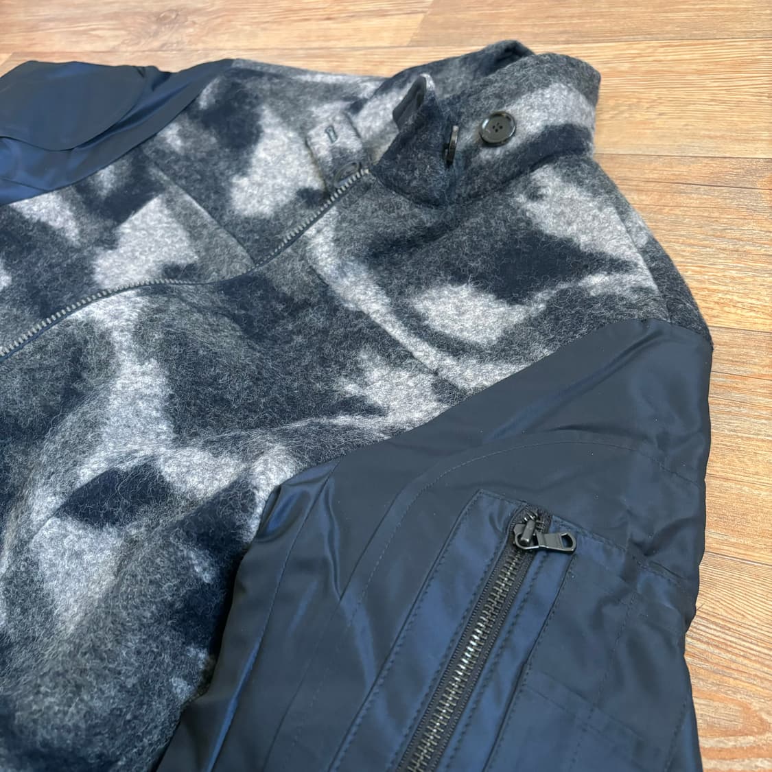 탑기어 캐주얼 카모 코트 투톤 100  상품이미지8