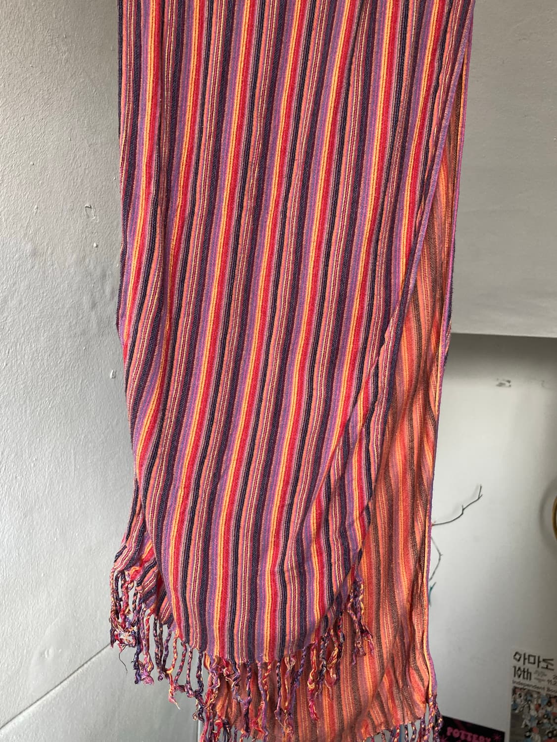 에스닉 스트라이프 머플러 상품이미지2