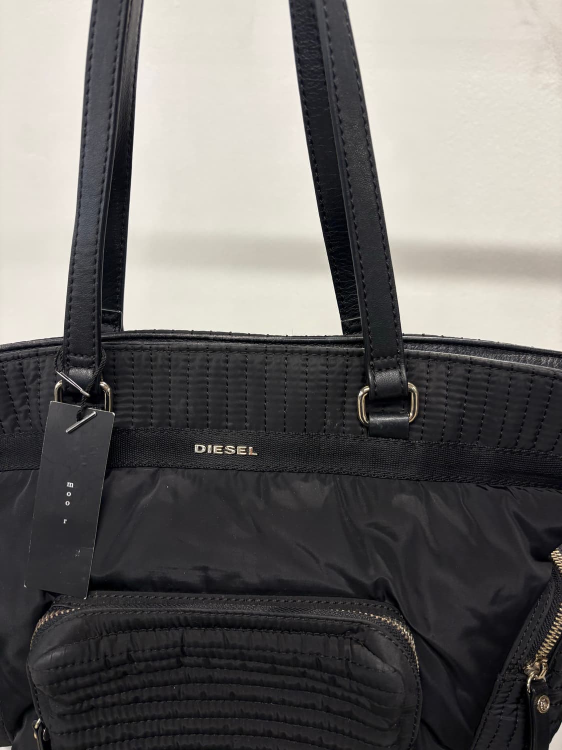 Diesel quilted nylon tote bag 상품이미지3