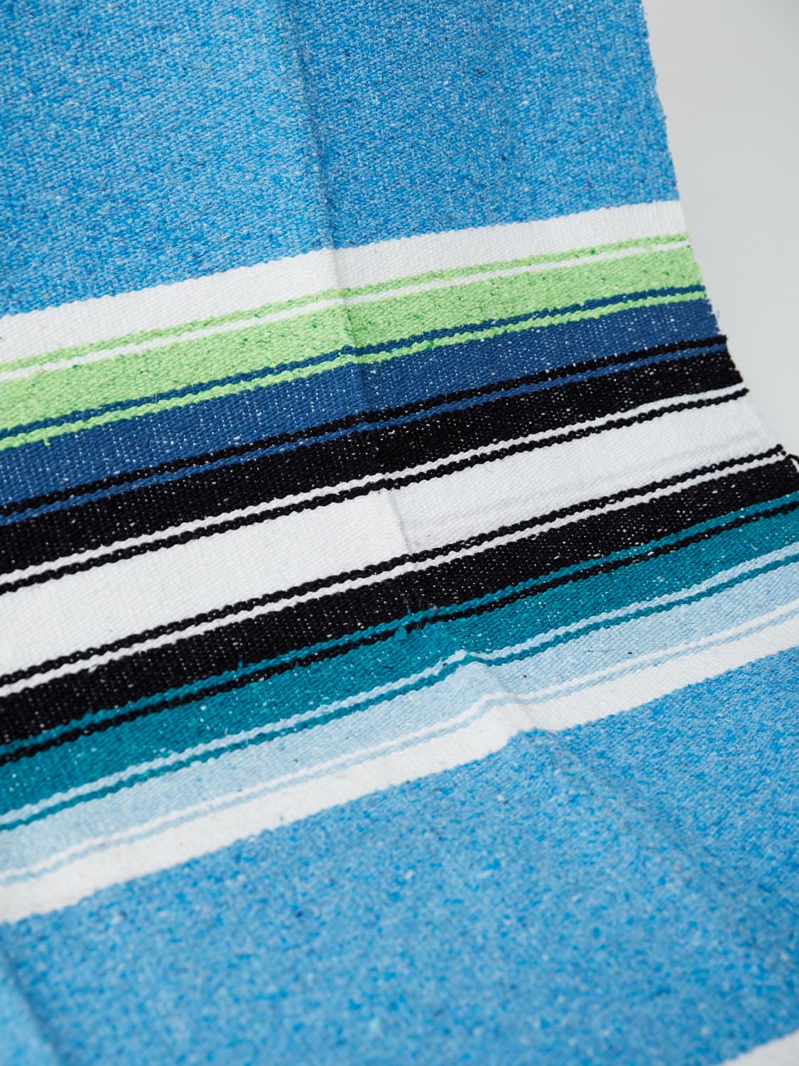 Vintage Mexican rug(sky blue) 상품이미지3