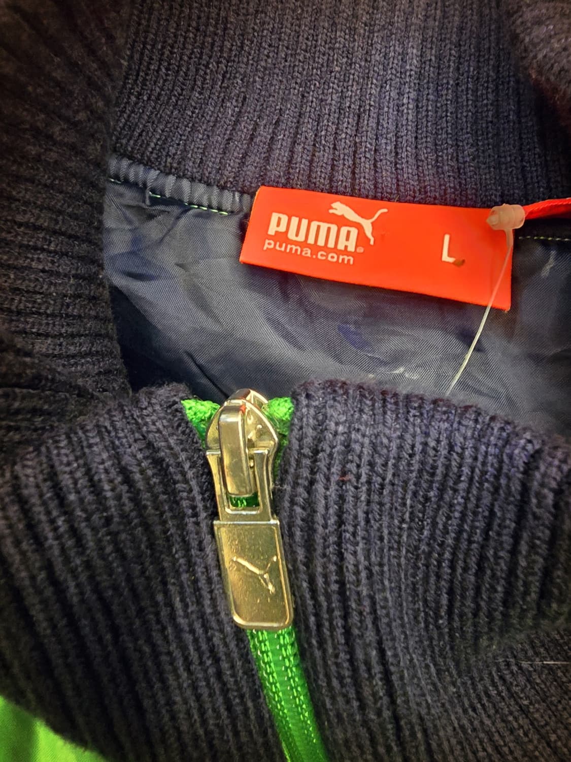 푸마(PUMA) 빈티지 퀼팅 봄버 재킷 상품이미지4