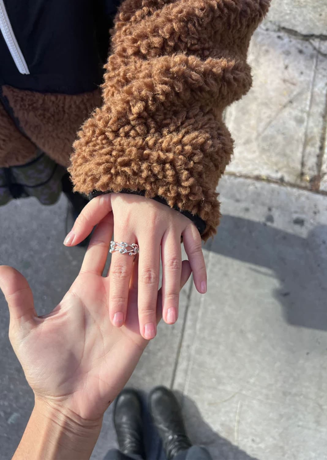 샵아모멘토 반야순다리 Link Ring / Skinny, Silver 7 상품이미지4