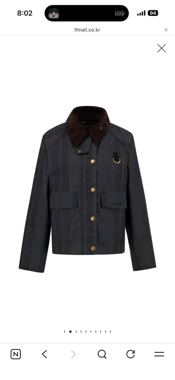 바버 Barbour자켓- 여성 카키 Dundee 타탄 Spey 상품이미지2