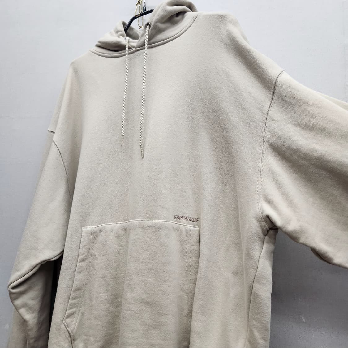 에스피오나지 로고자수 후드티 XL(2XL) 상품이미지2