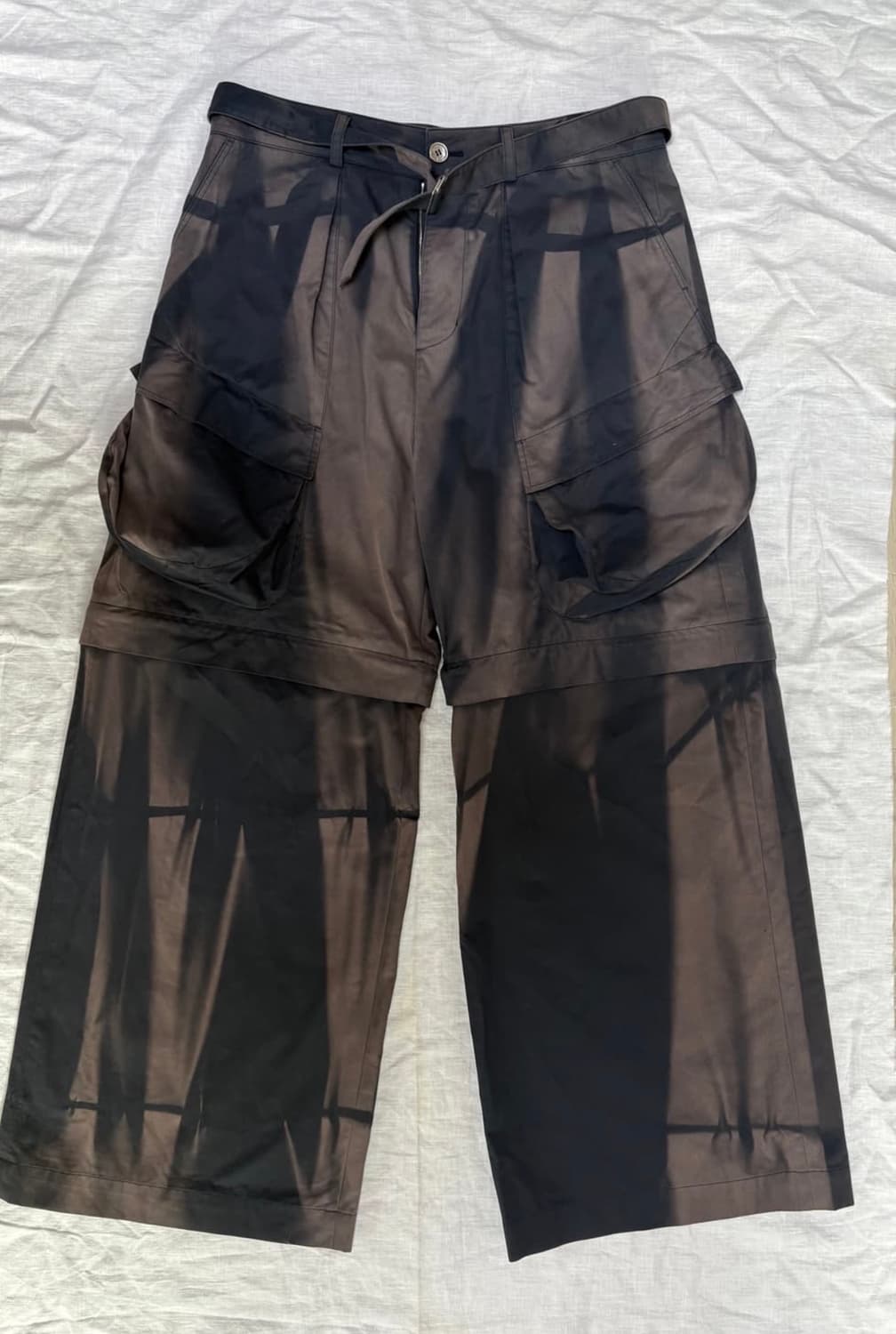 지용킴 24ss 선블리치 3d detachable trousers 상품이미지4