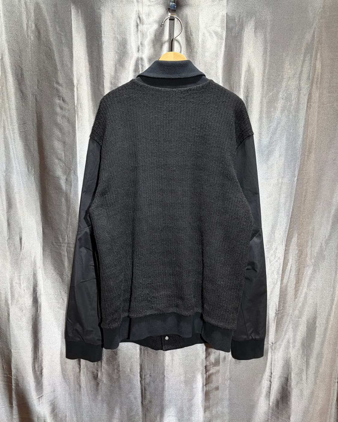 L A/X 아르마니 익스체인지 니티드 코튼 믹스 블루종 상품이미지3