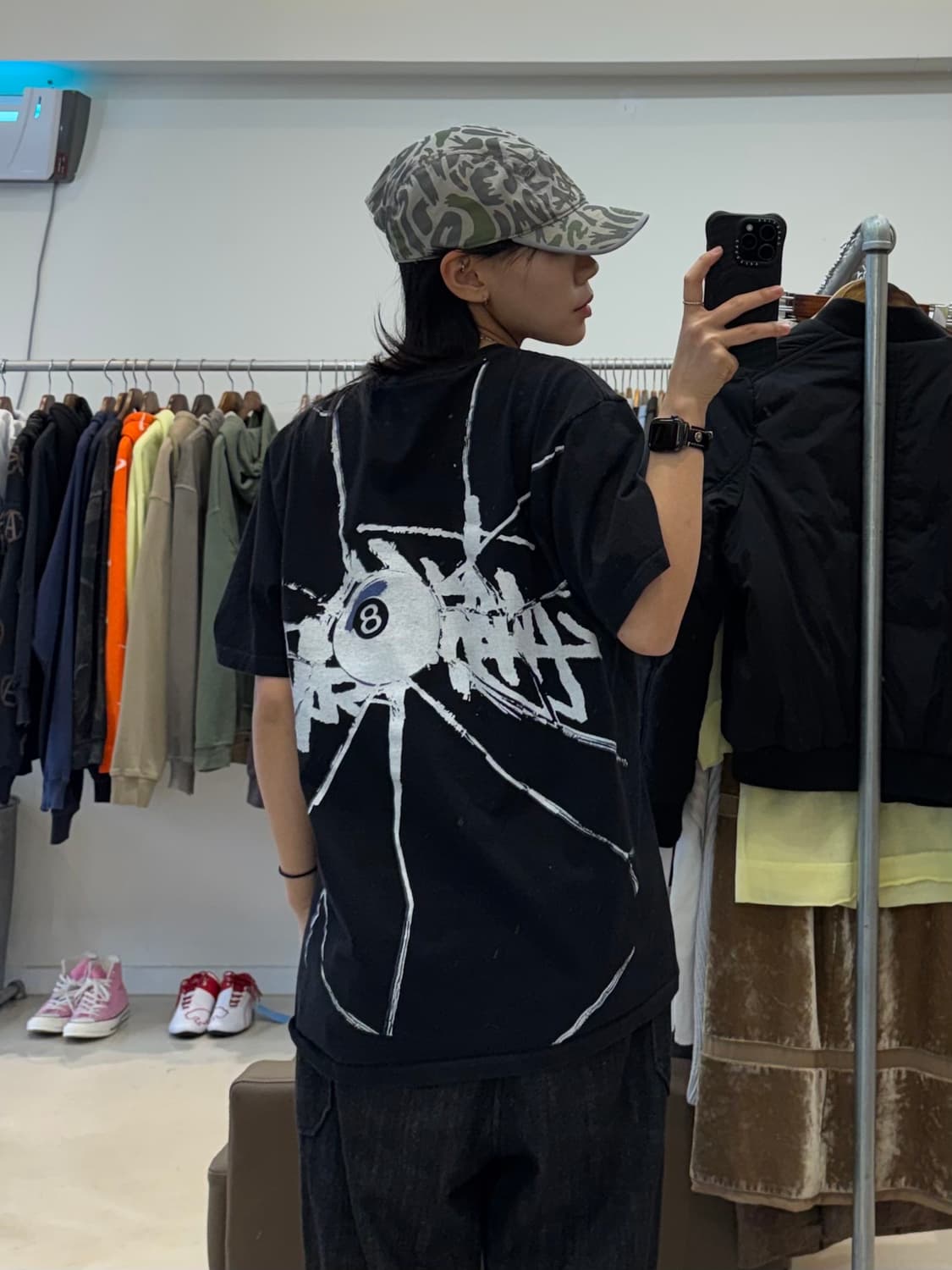 스투시 8볼 크랙 반팔 상품이미지7