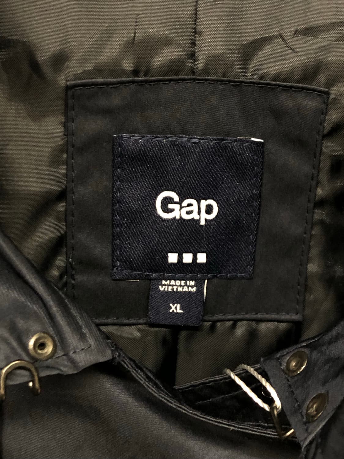 갭 레인 하프 코트 네이비 상품이미지4