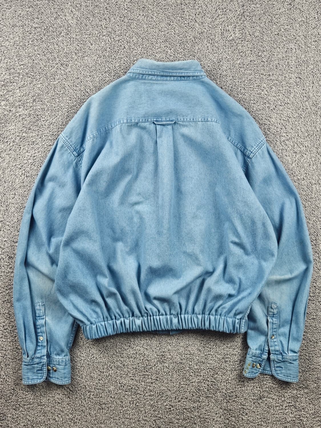 VANTAGE 크롭밴딩 커스텀 데님 셔츠 ( XL ) / 11635 상품이미지5