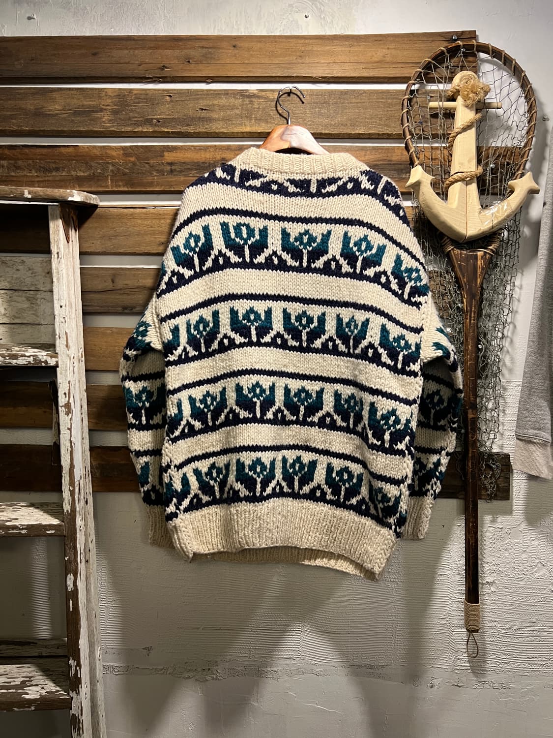 [XL]90's 빈티지 핸드메이드 에콰도르 스웨터 니트 상품이미지5