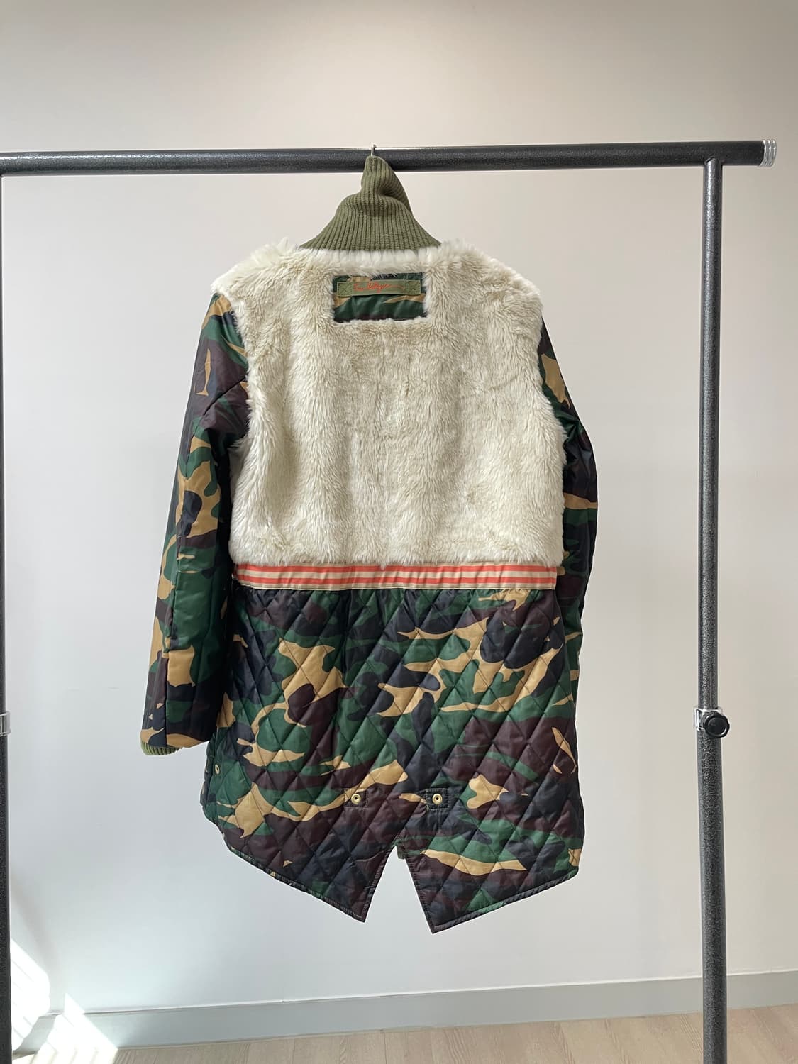 (S) 트루릴리전 리버시블 투웨이 카모 피쉬테일 야상 자켓 상품이미지7