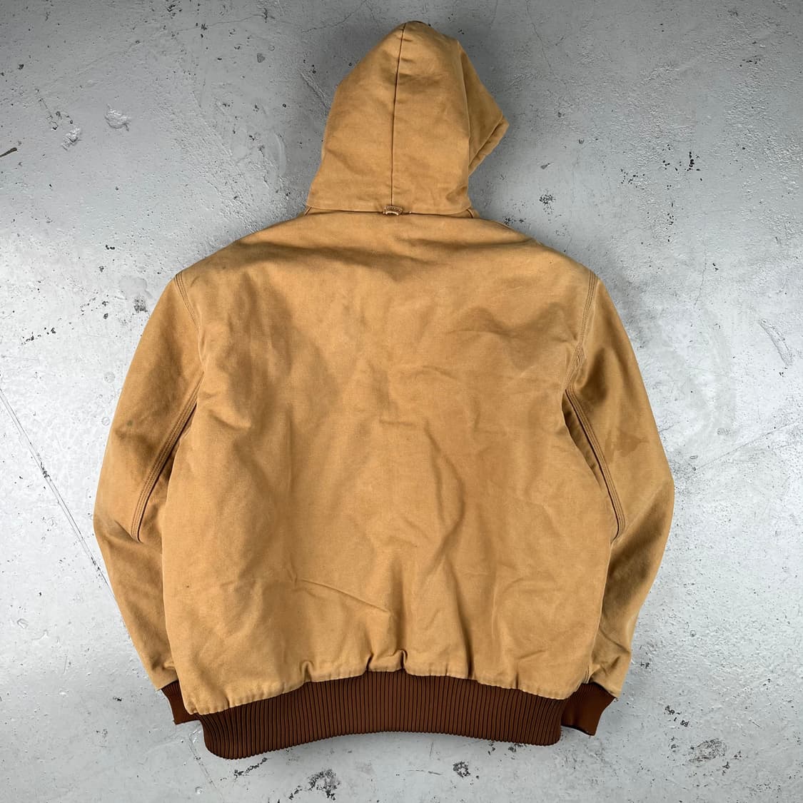 빈티지 칼하트 브라운 액티브 자켓 J04BRN 상품이미지3