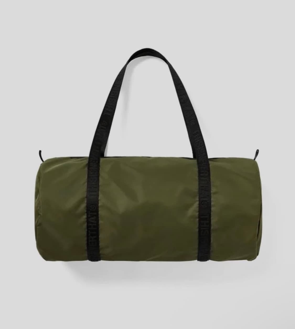 디스이즈네버댓 더플백 올리브 (하자o) <67> 상품이미지1